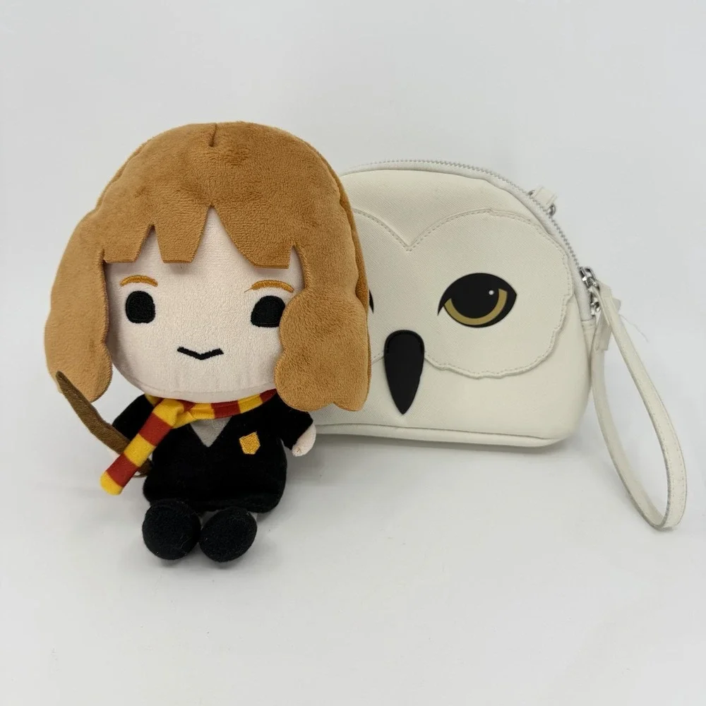 Hermione Granger Harry Potter Wizarding‎ World 8 inch Plush Doll + Hedwig Clutch